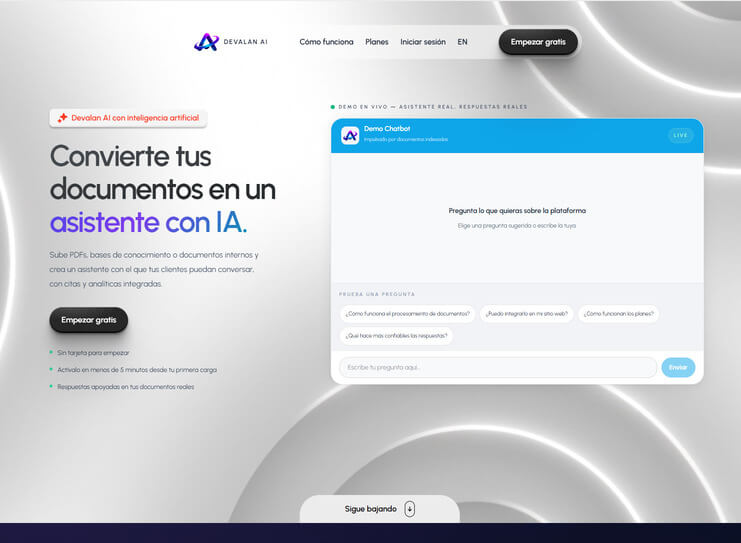 Devalan AI Chatbot